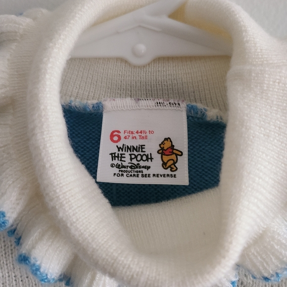Winne the Pooh Brand Girls Ruffle Turtleneck Sweater - Picture 3 of 5